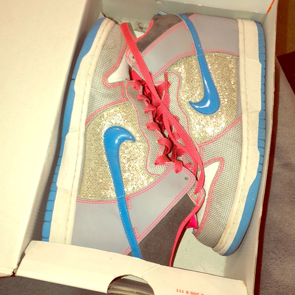 Women’s glitter Nikes